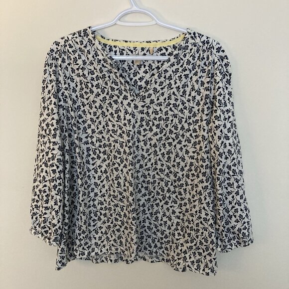 Barbour Women’s Shirt White Floral Size US 12 Seaholly - Picture 1 of 6